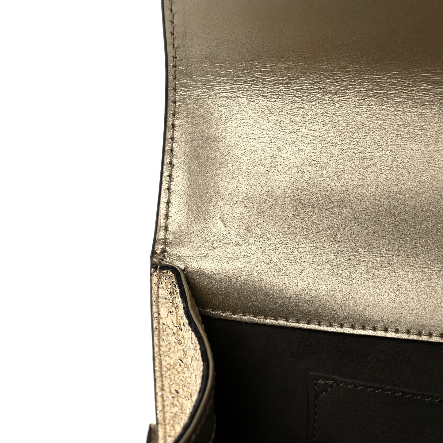 Galassia Small Padlock Shoulder Bag Platino