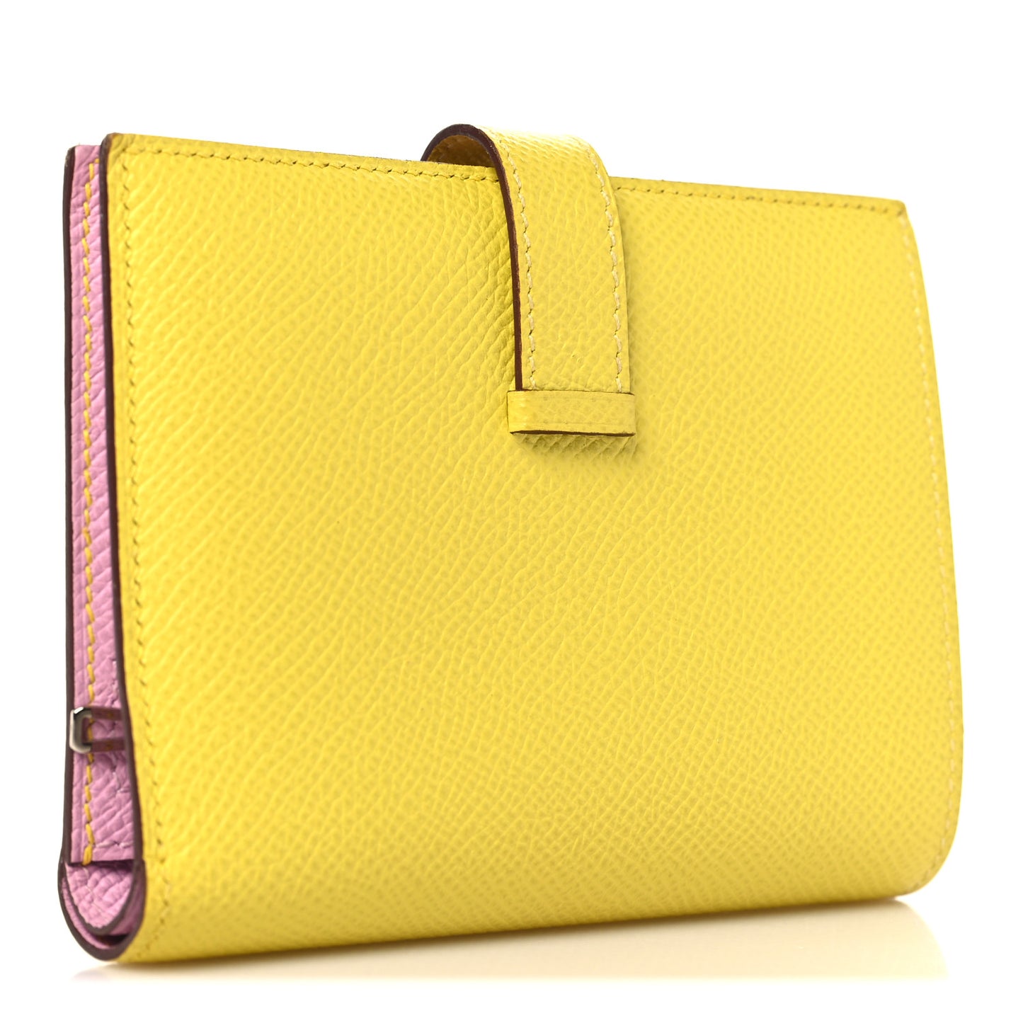 Epsom Verso Bearn Compact Wallet Lime Mauve Silvestre