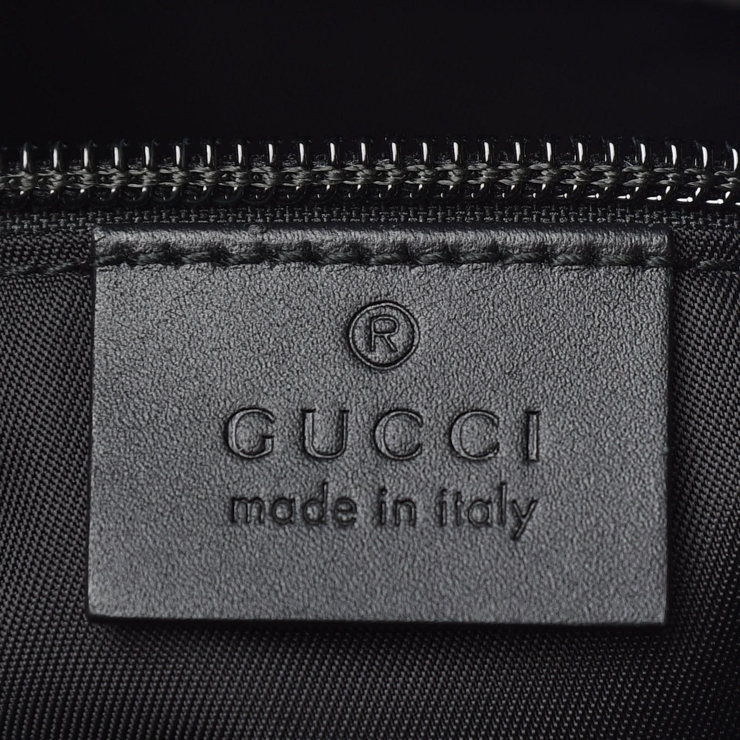 GG Supreme Monogram Web Messenger Bag Black