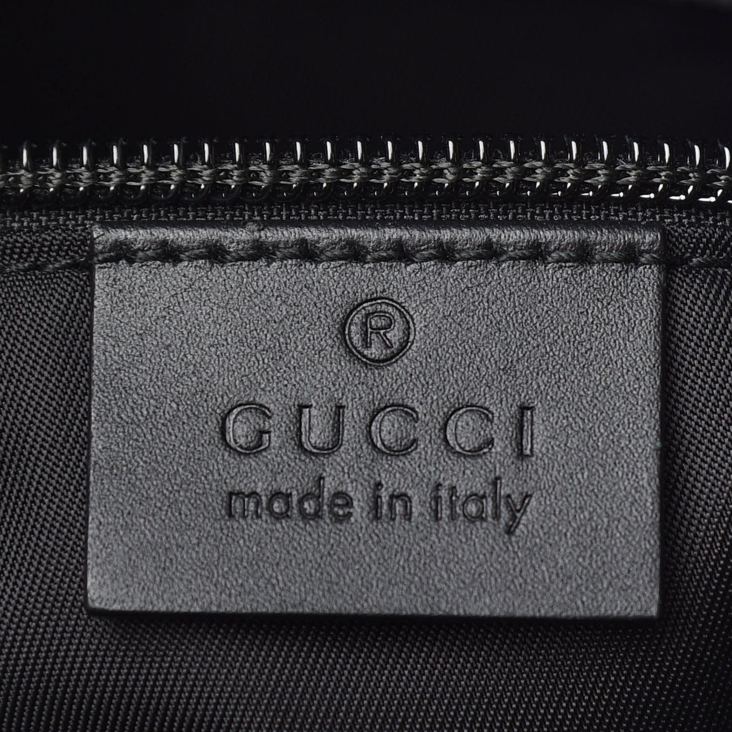 Gucci GG Supreme Monogram Web Messenger Bag Black 6 of 9