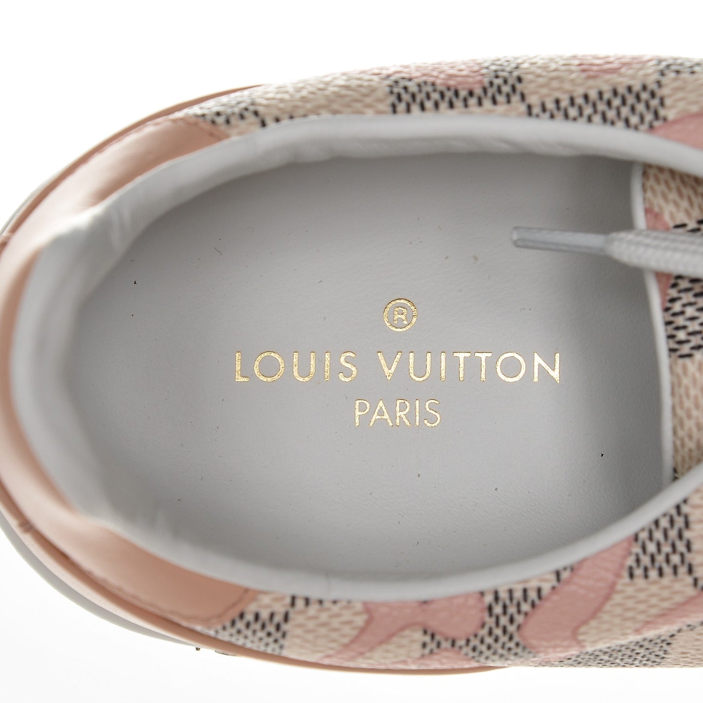 Damier Azur Tahitienne Bora Bora Sneakers 39 Rose Ballerine