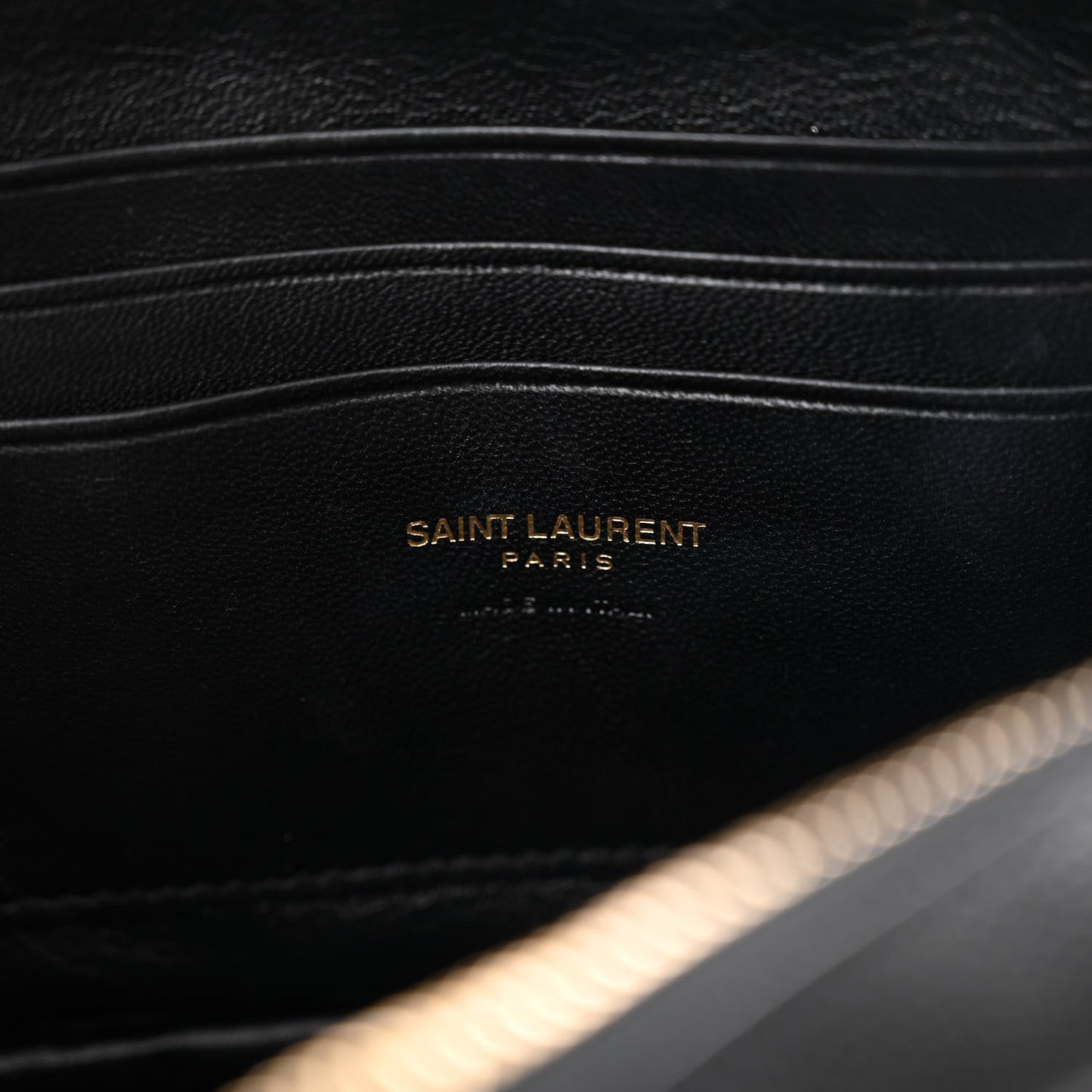 Grain De Poudre Matelasse Monogram Mini Lou Camera Bag Black