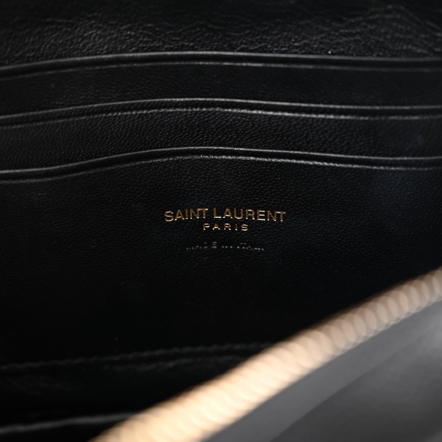 Saint Laurent Grain De Poudre Matelasse Monogram Mini Lou Camera Bag Black 6 of 11
