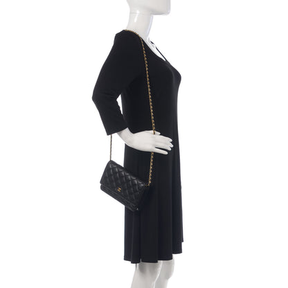 Chanel Caviar Quilted Wallet On Chain WOC Black 2 of 11