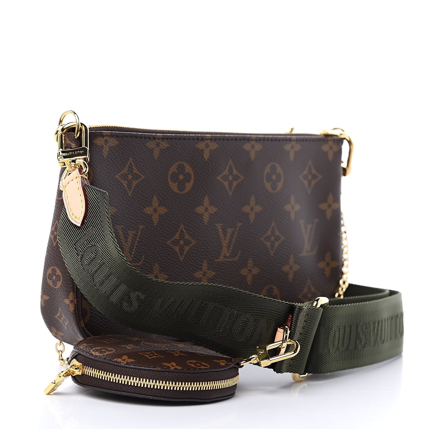 Louis Vuitton Monogram Multi Pochette Accessories Kaki 3 of 10