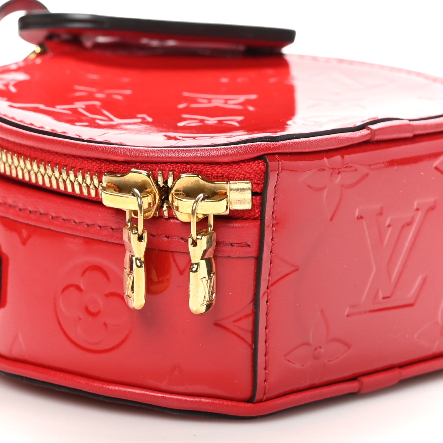 Louis Vuitton Vernis Mini Boite Chapeau Souple Red 8 of 9