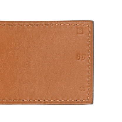 Hermes Epsom Collier De Chien CDC Belt 85 Rouge Casaque 6 of 6