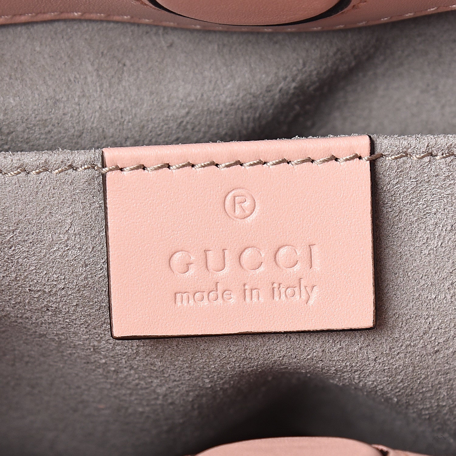 Gucci Nappa Bamboo Web Mini Nymphaea Top Handle Bag Perfect Pink Mystic White 6 of 11