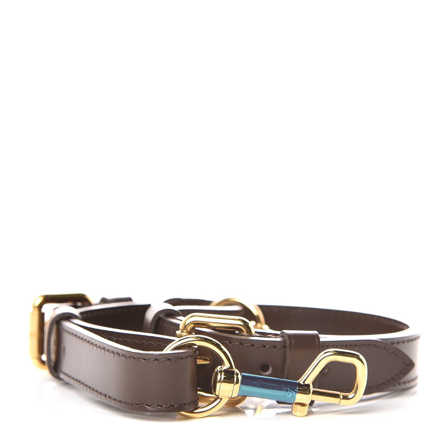 Calfskin Adjustable Trevi Shoulder Strap Brown
