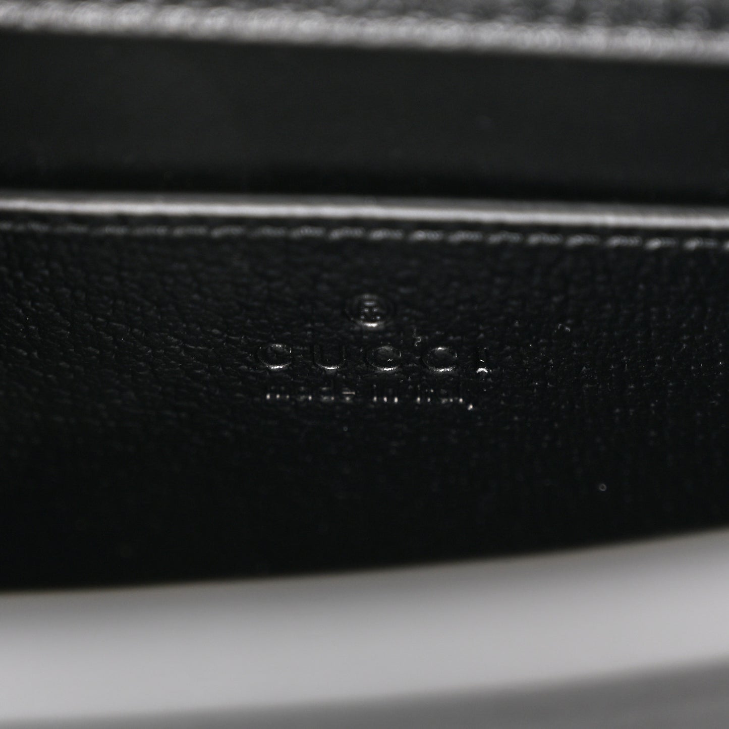 Textured Dollar Calfskin Web Monochrome Mini Diana Tote Bag Black