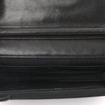 Chanel Caviar Timeless CC Wallet On Chain WOC Black 5 of 12