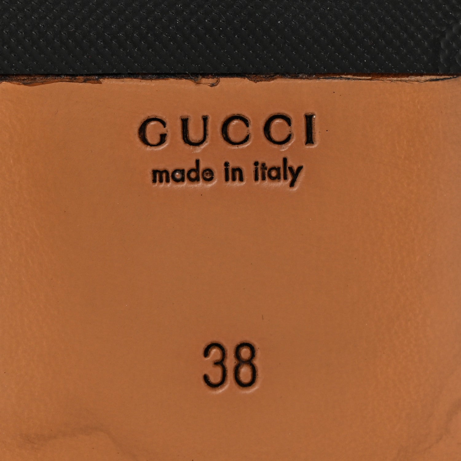 Gucci Calfskin Womens Princetown Slippers 38 Black 6 of 20