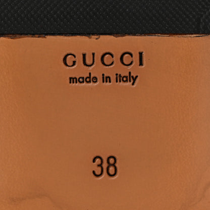 Gucci Calfskin Womens Princetown Slippers 38 Black 6 of 20