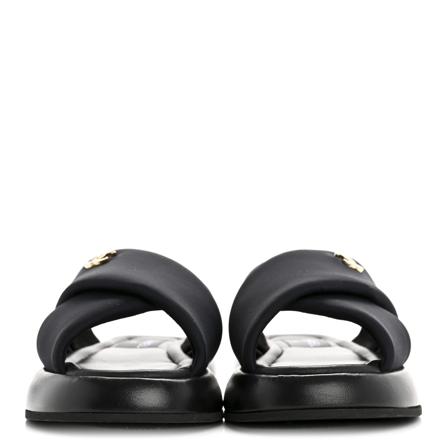 Fabric CC Mules Sandals 37 Black