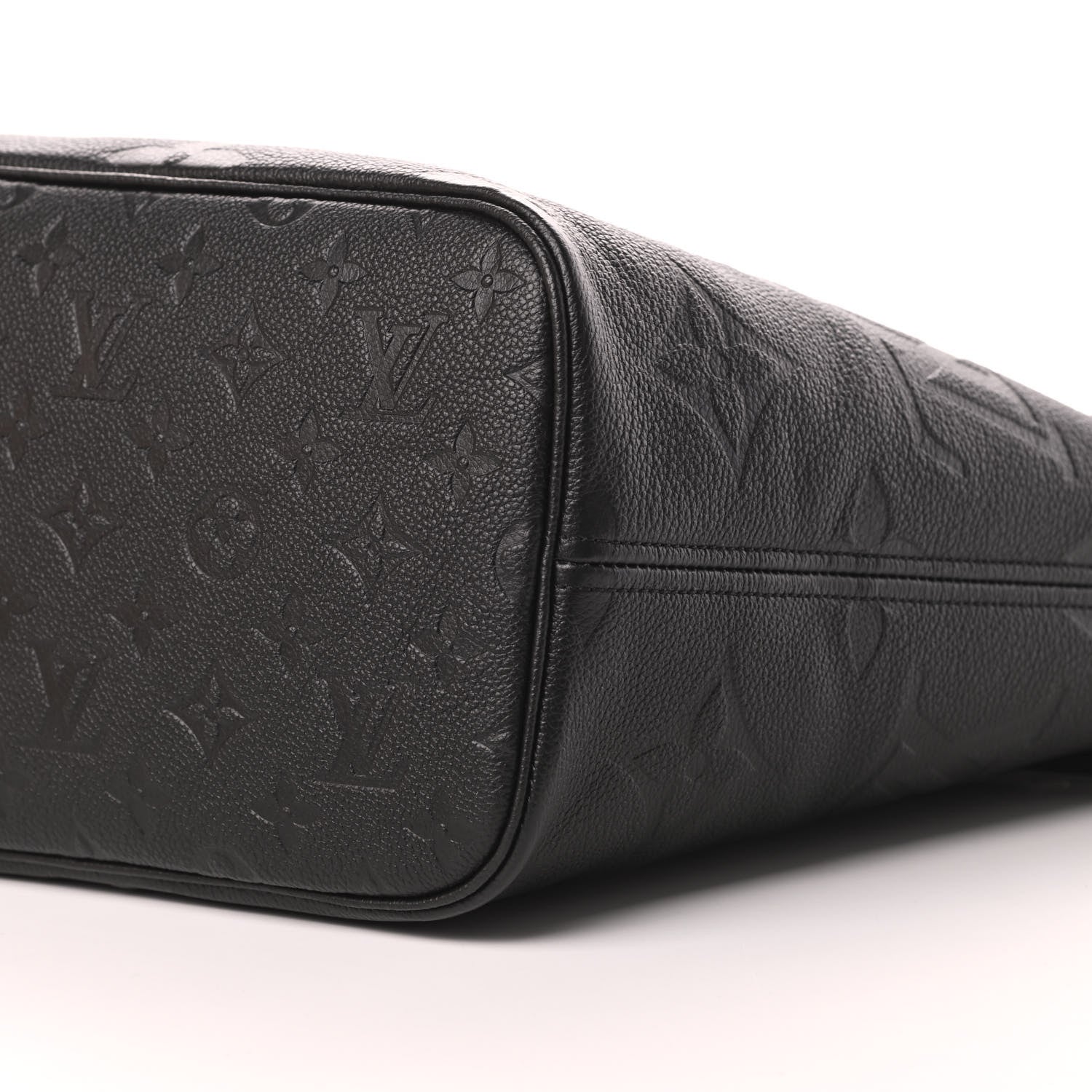 Louis Vuitton Empreinte Monogram Giant Neverfull MM Black 11 of 12