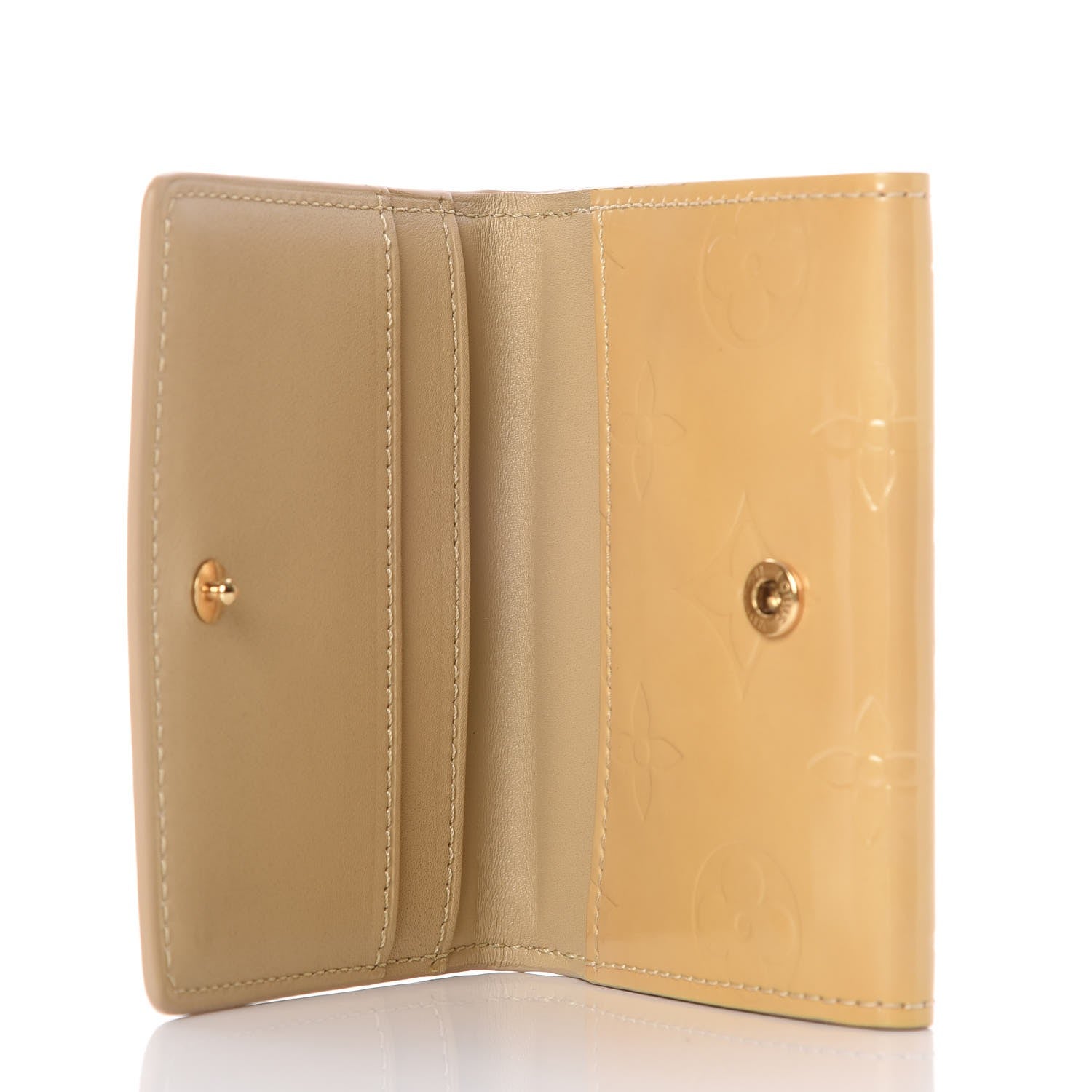 Louis Vuitton Vernis Ludlow Wallet Beige 5 of 7