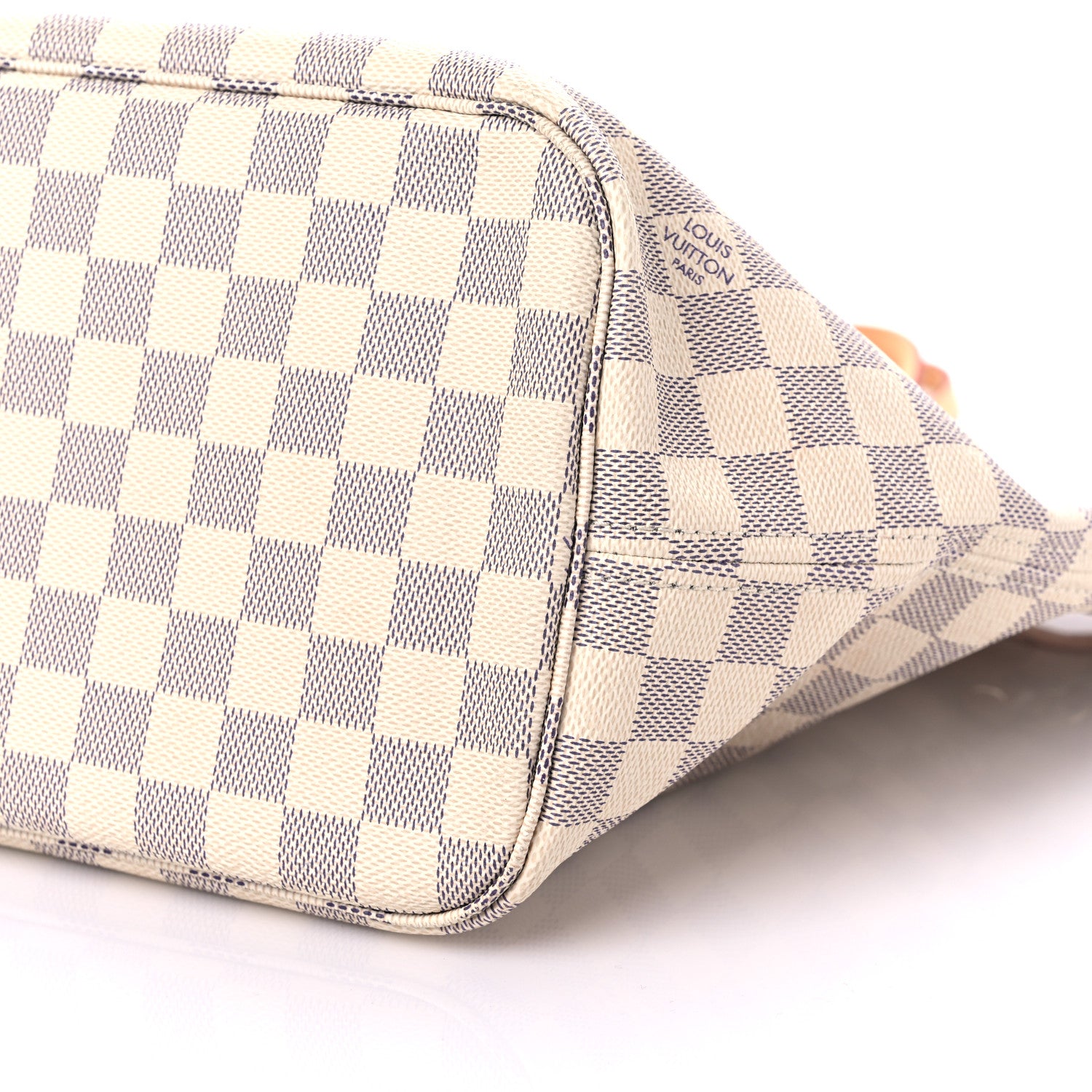 Louis Vuitton Damier Azur Neo Neverfull MM Rose Ballerine 9 of 22
