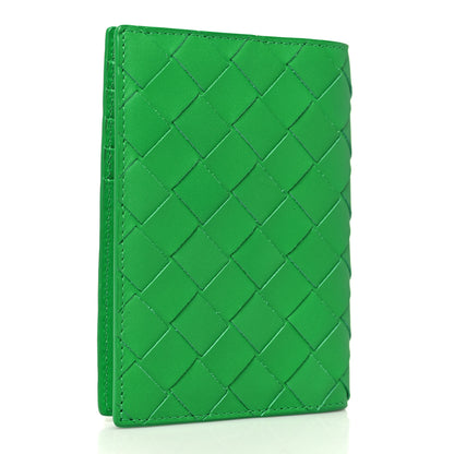 Bottega Veneta Nappa Intrecciato Bi-Fold Wallet Green 3 of 8