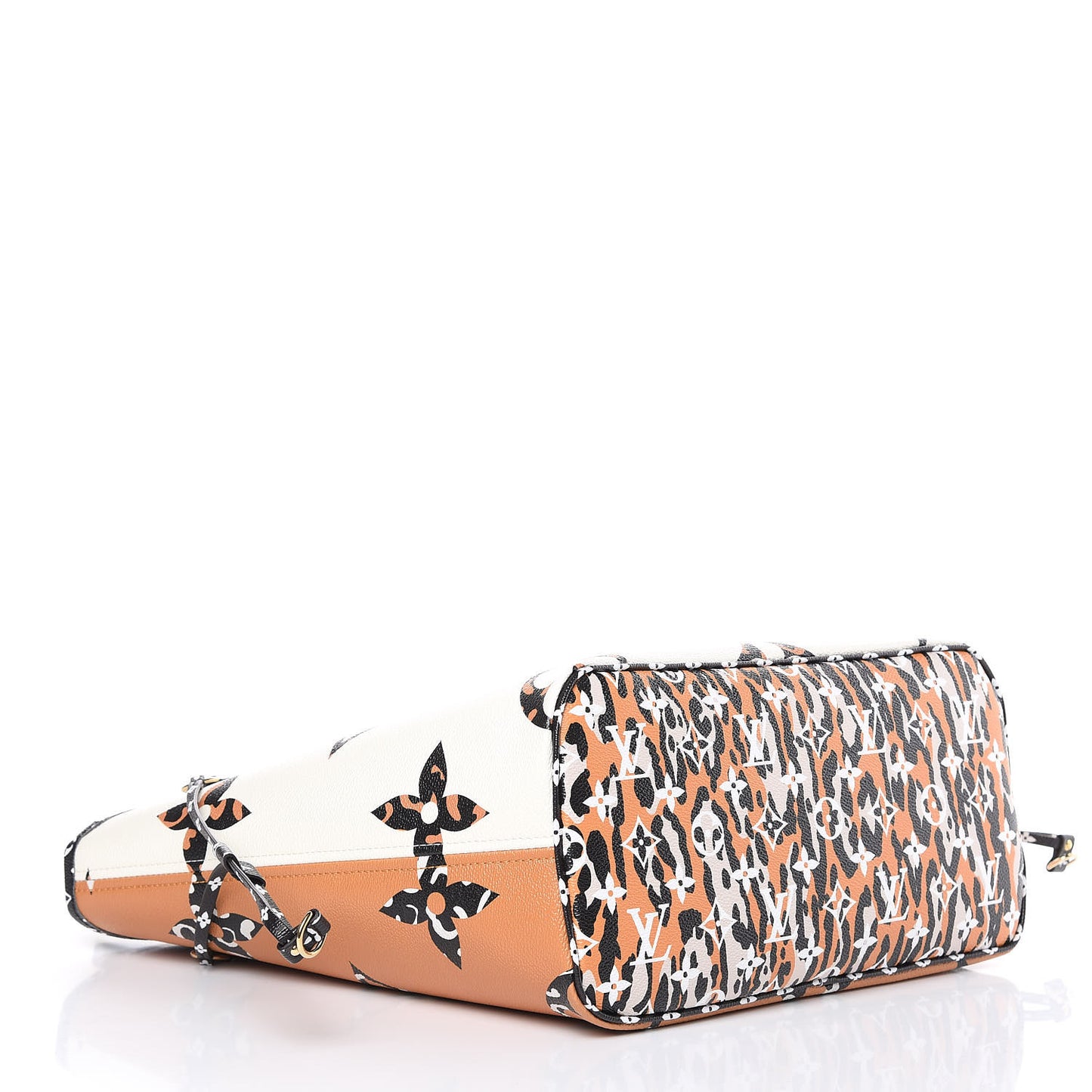 Monogram Giant Jungle Neverfull MM Ivory