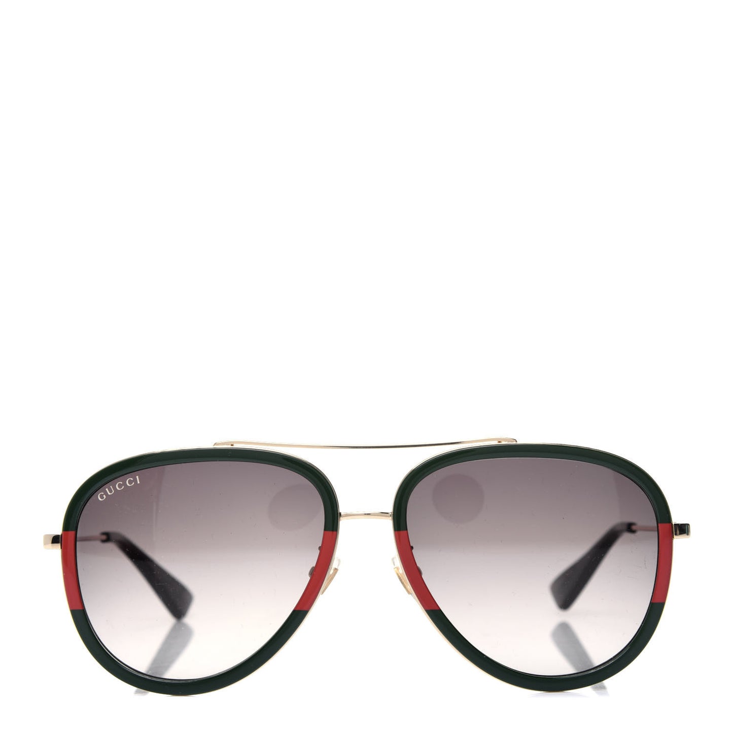 Web Aviator Sunglasses GG0062S Green Red
