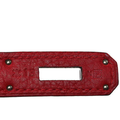 Hermes Togo Kelly Retourne 28 Rouge Casaque 7 of 10