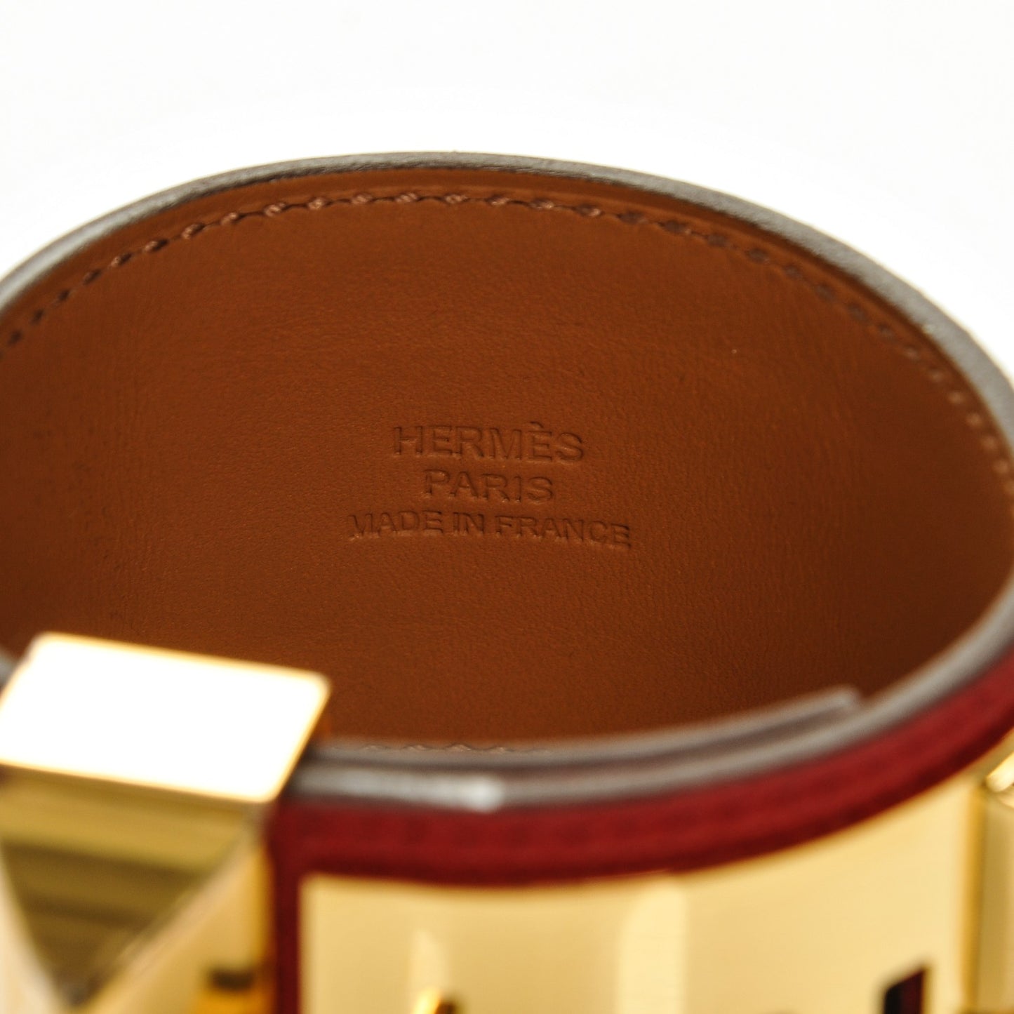 Epsom Collier de Chien CDC Bracelet S Rouge Casaque