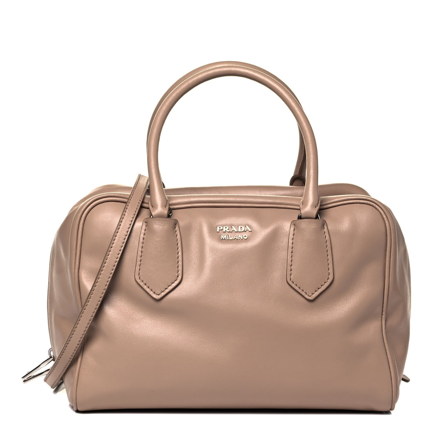 Prada Soft Calf Medium Inside Tote Cammeo Rosa 1 of 9