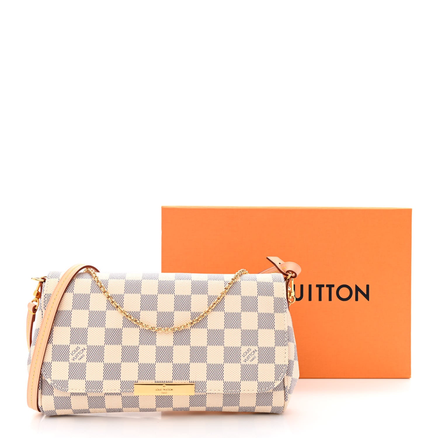 Louis Vuitton Damier Azur Favorite MM 12 of 12