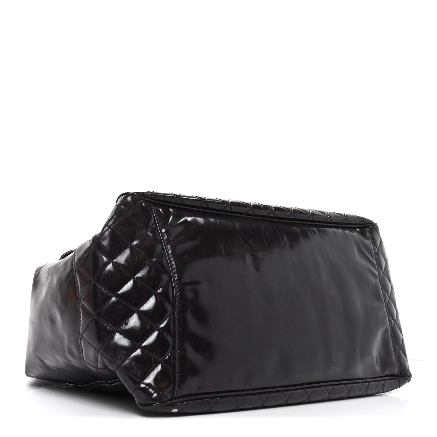 Chanel Glazed Calfskin Mademoiselle Lock Kelly Flap Bag Brown 4 of 10