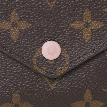 Louis Vuitton Monogram Victorine Wallet Rose Ballerine 8 of 9