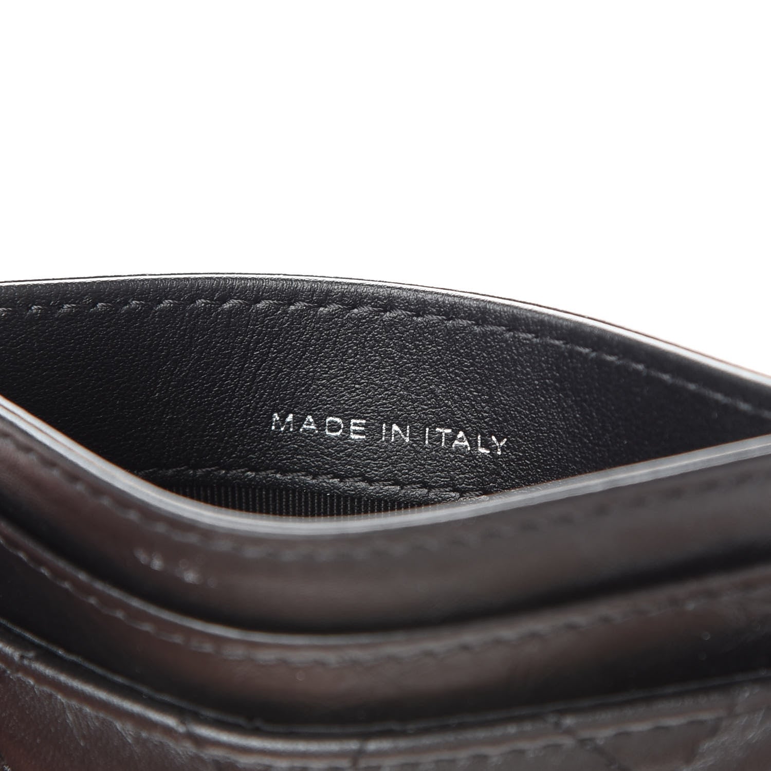 Chanel Aged Calfskin Quilted Reissue Card Holder So Black 7 of 8