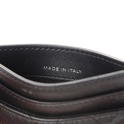 Chanel Aged Calfskin Quilted Reissue Card Holder So Black 7 of 8
