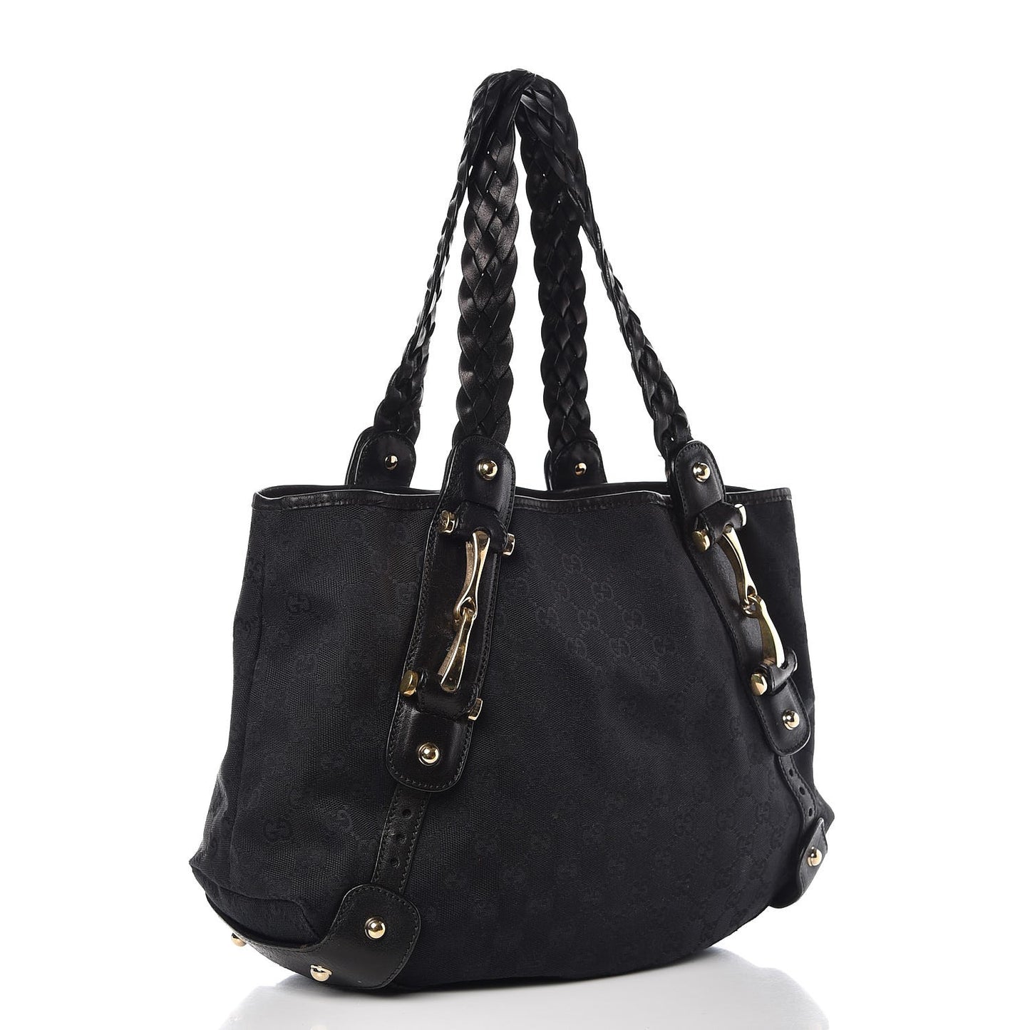 Monogram Small Pelham Shoulder Bag Black