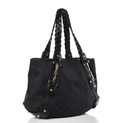 Gucci Monogram Small Pelham Shoulder Bag Black 3 of 13