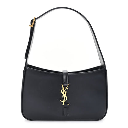 Saint Laurent Smooth Calfskin Le 5 A 7 Hobo Black 1 of 11