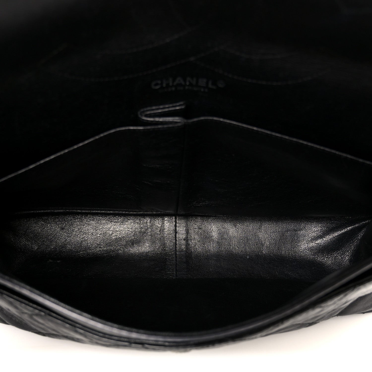 Chanel Metallic Aged Calfskin Quilted 2.55 Reissue 226 Flap So Black 5 of 10