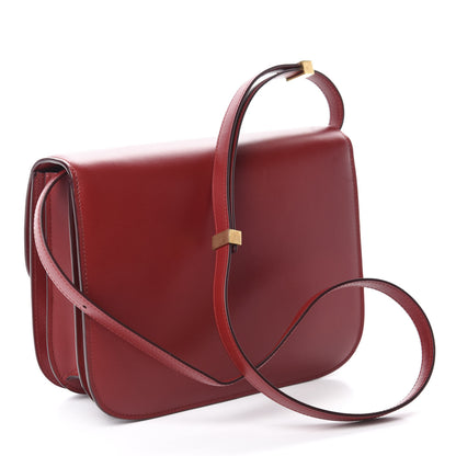 Celine Box Calfskin Medium Classic Box Flap Bag Red 2 of 11