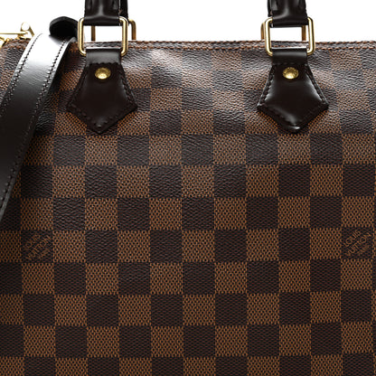 Louis Vuitton Damier Ebene Speedy Bandouliere 25 8 of 11