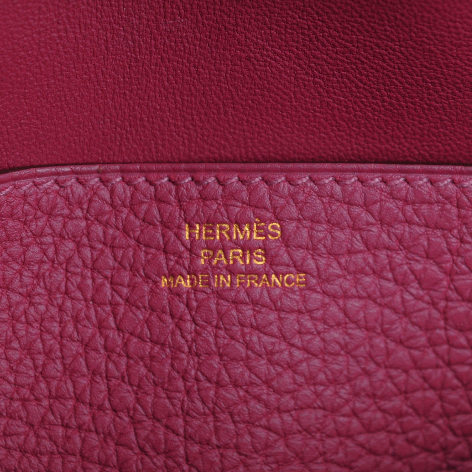 Hermes Togo Dogon Recto Verso Wallet Tosca 6 of 7