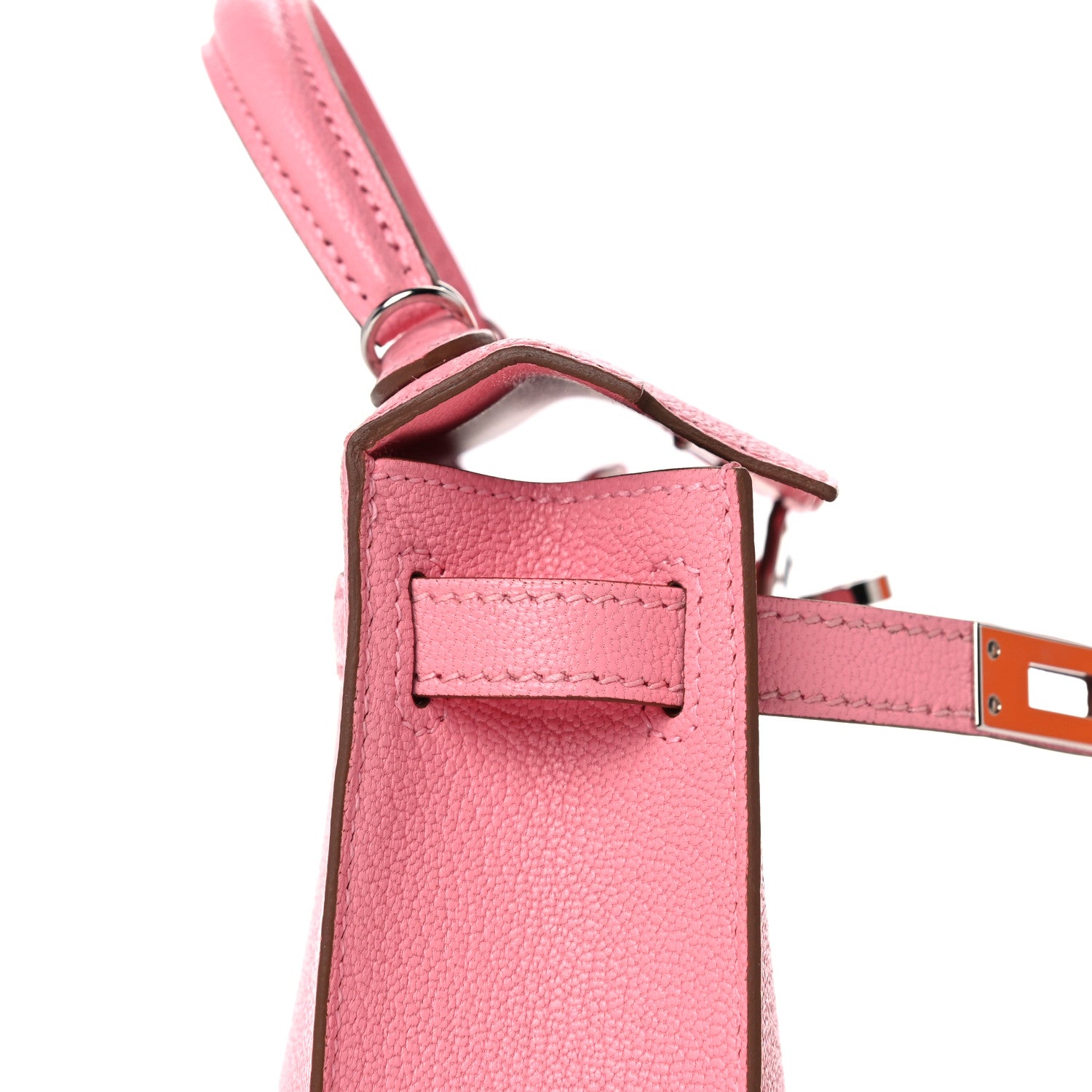 Hermes Chevre Mysore Mini Kelly Sellier 20 Rose Confetti 19 of 29