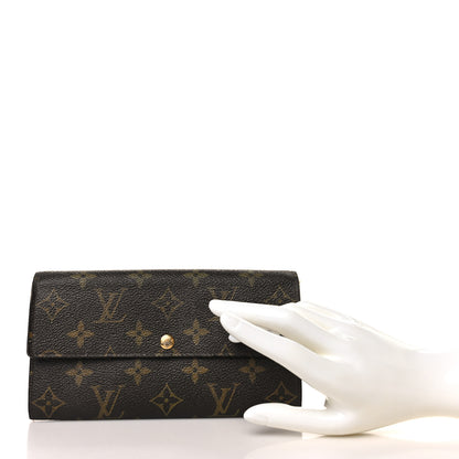 Louis Vuitton Monogram Sarah Wallet 2 of 8