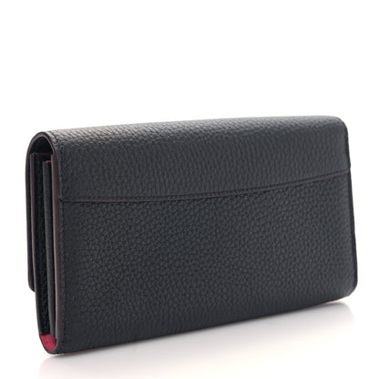 Louis Vuitton Taurillon Capucines Wallet Black 3 of 9