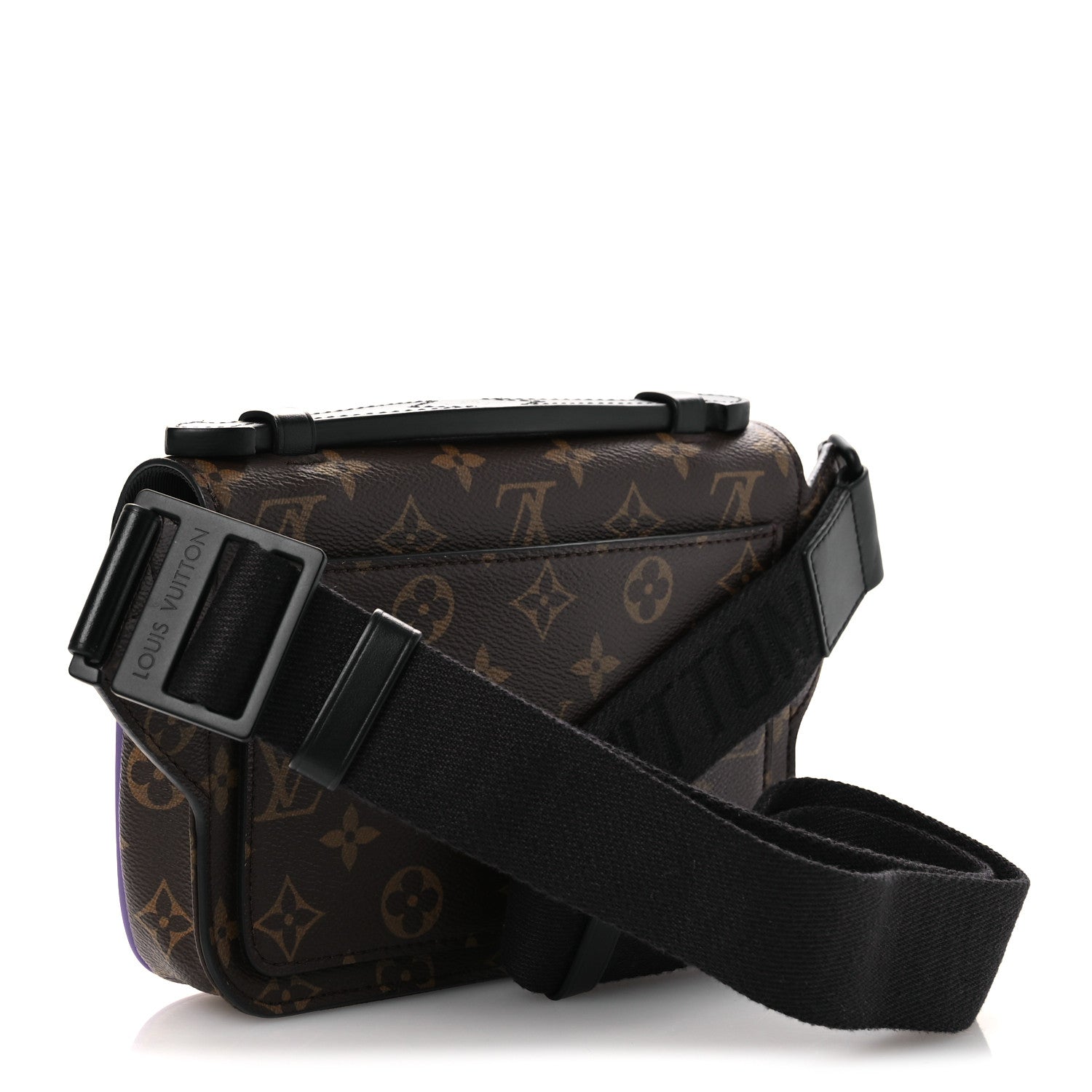 Louis Vuitton Monogram S Lock Sling Bag Purple 3 of 10