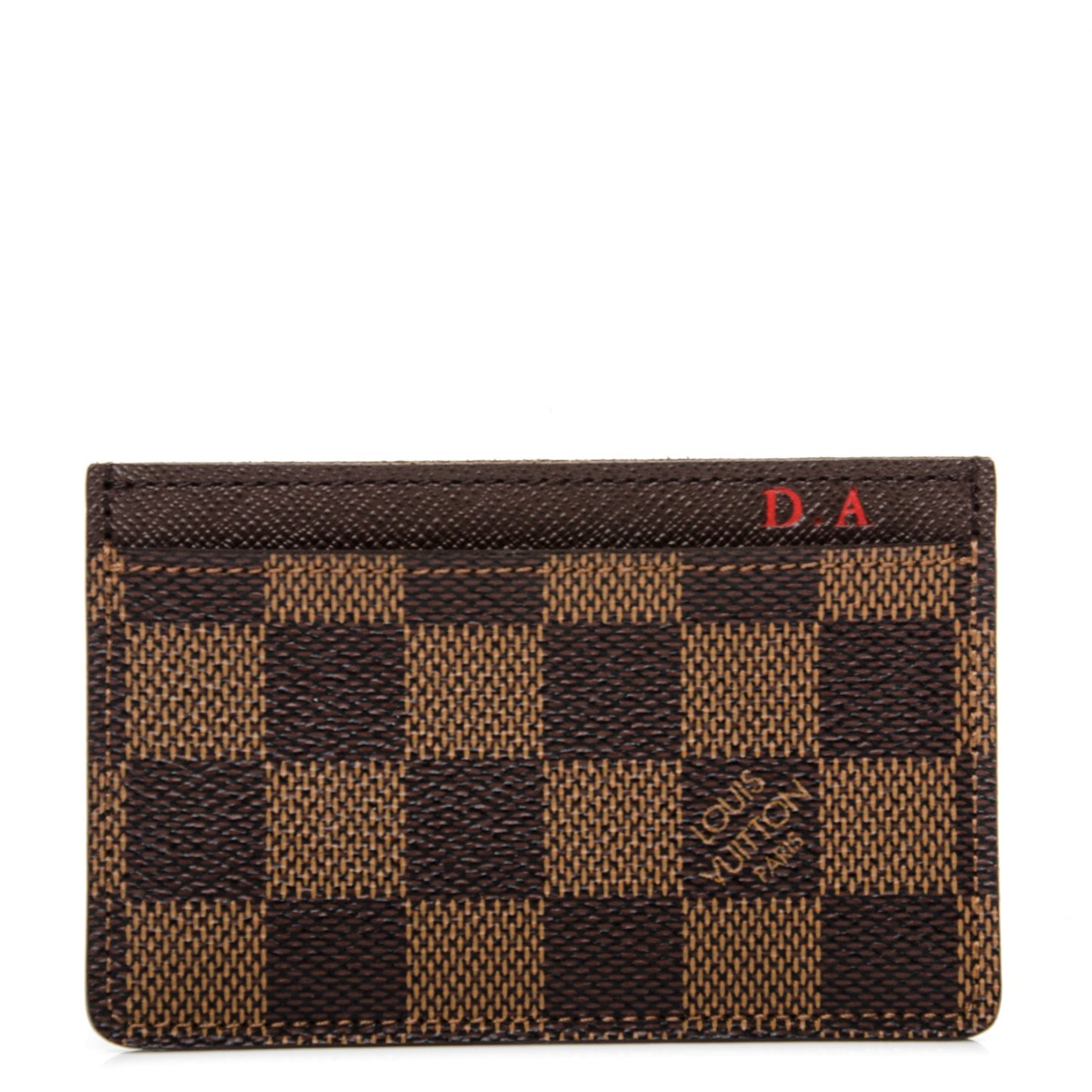 Damier Ebene Card Holder