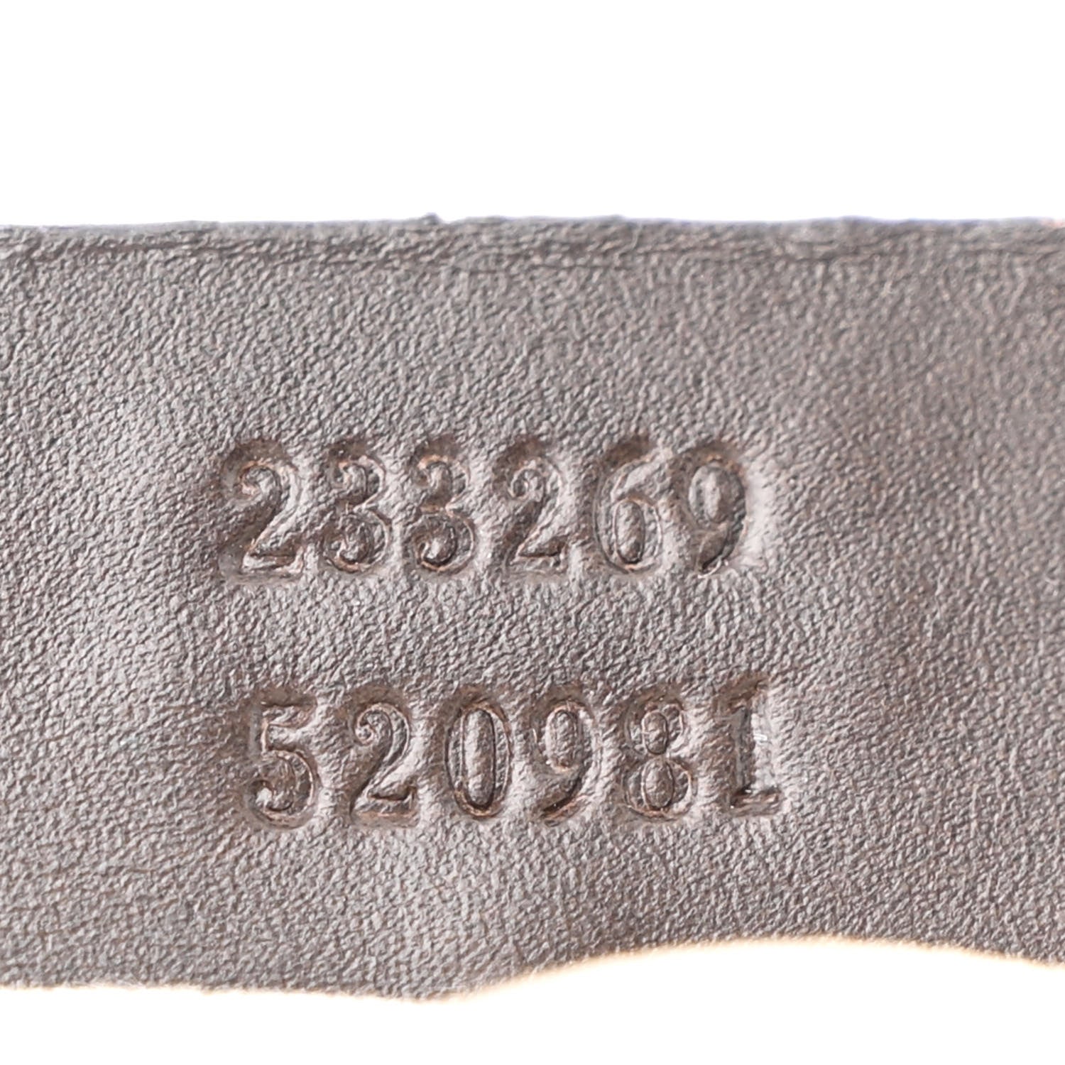 Gucci GG Supreme Monogram Belt Bag Dark Brown 7 of 10