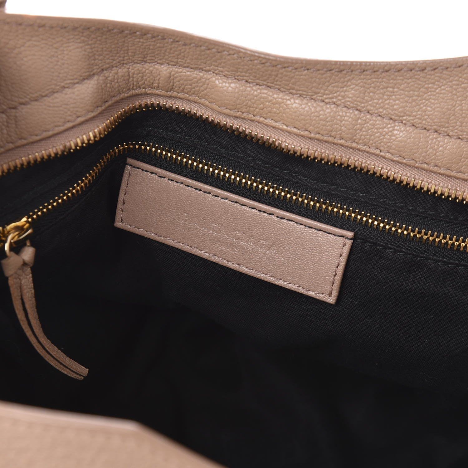 Balenciaga Chevre Gold Metallic Edge Hardware City Rose Des Sables 8 of 13