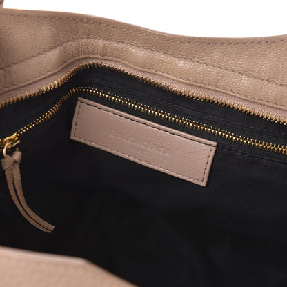 Balenciaga Chevre Gold Metallic Edge Hardware City Rose Des Sables 8 of 13