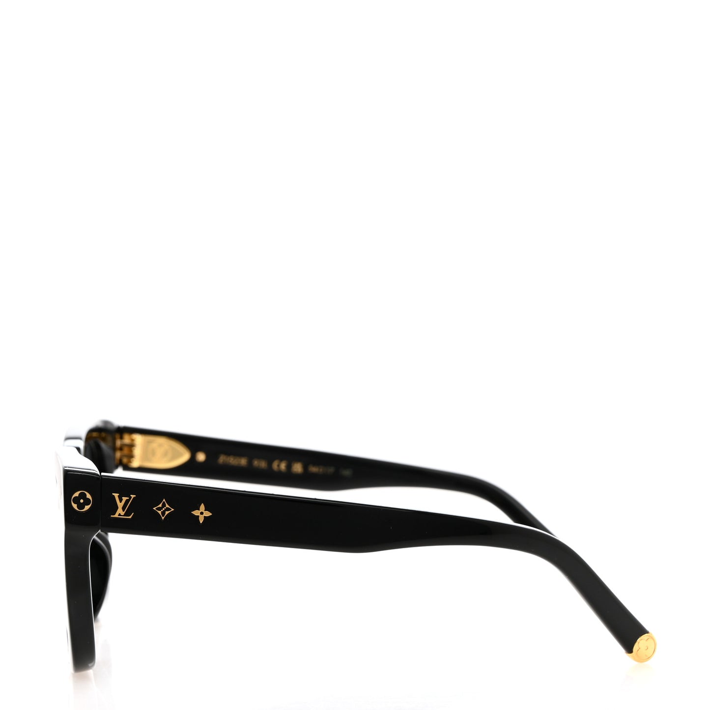 Acetate My Monogram Cat Eye Sunglasses Z1729E Black