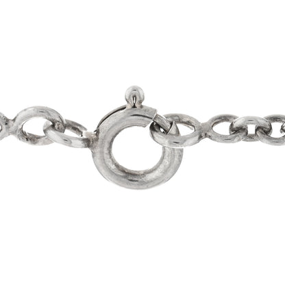 Hermes Sterling Silver Amulette Chaine d'Ancre Enchaine Pendant Necklace 4 of 5