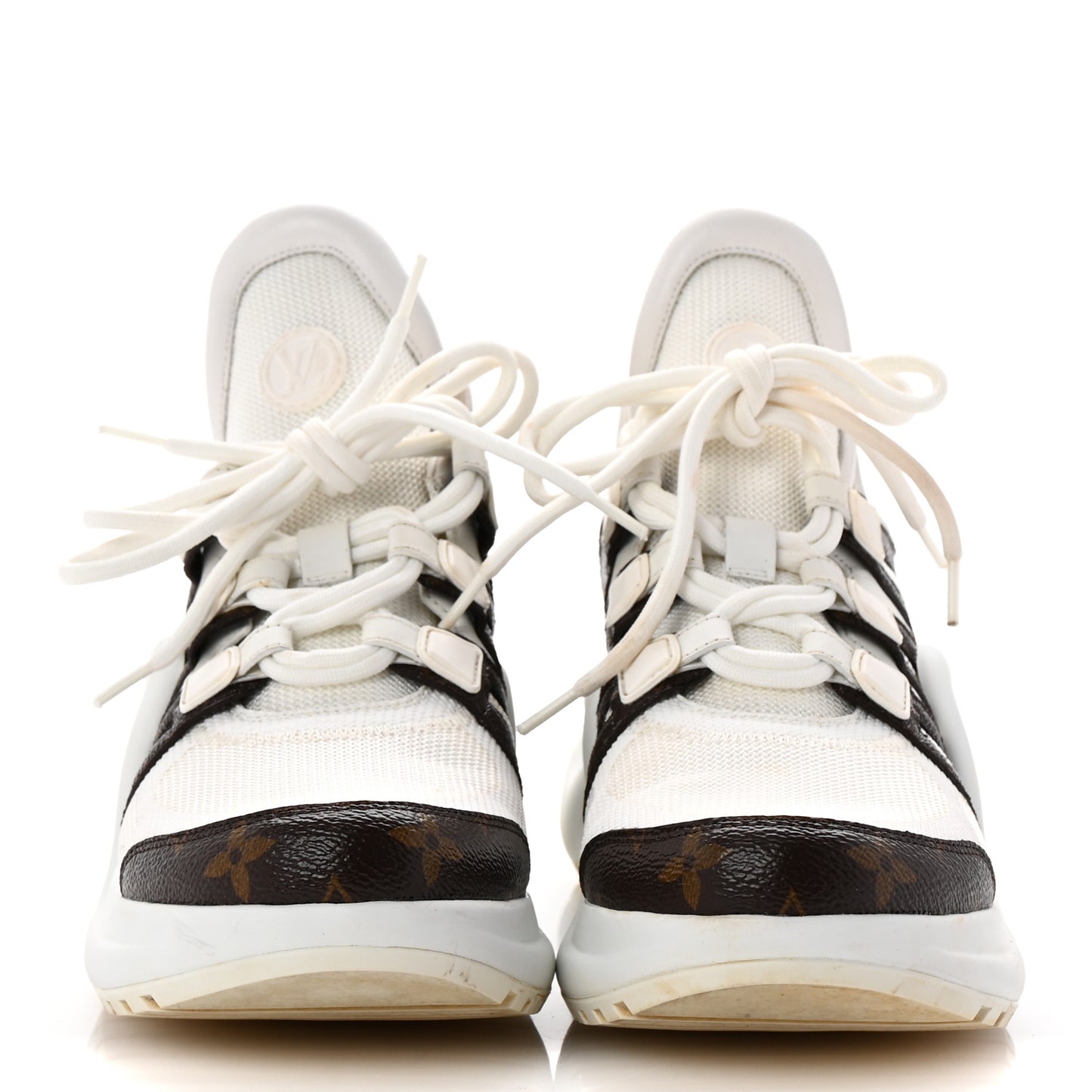 Patent Monogram LV Archlight Sneakers 39 White